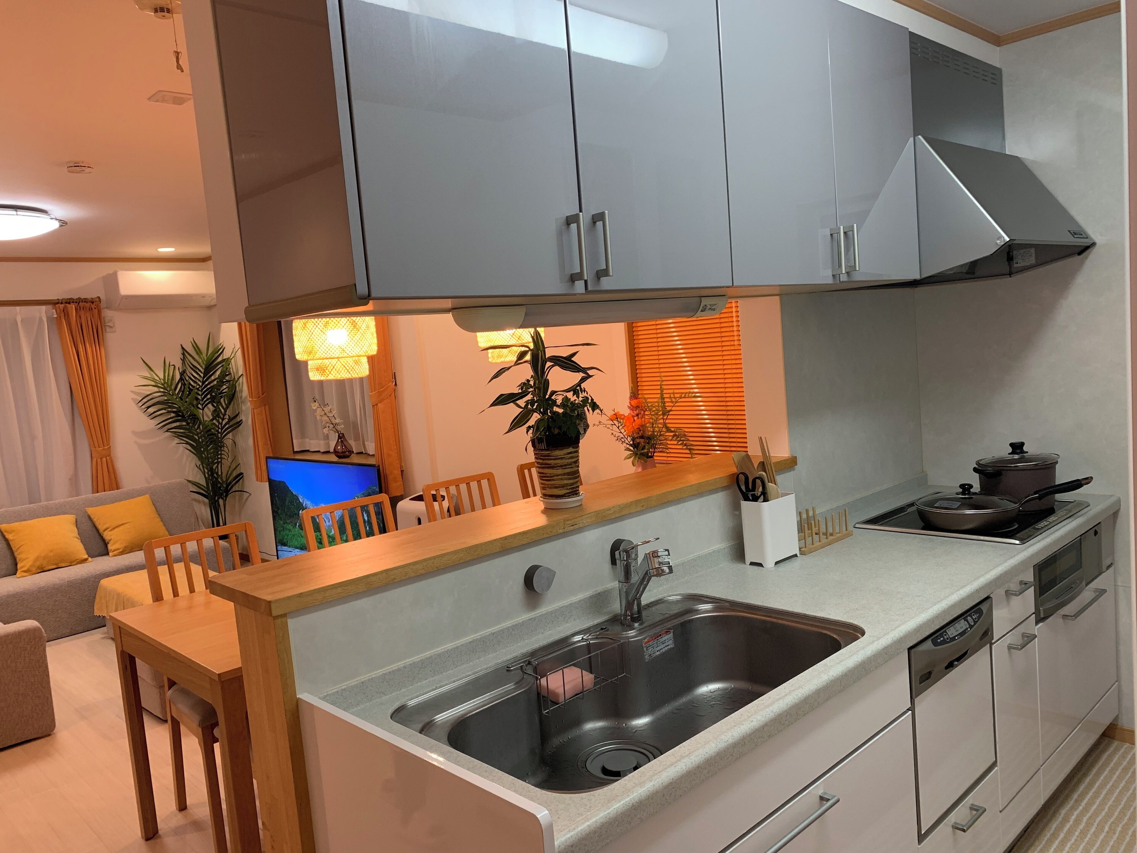 独立别墅, 4 间卧室, 厨房, 城市景观 | 私人厨房 | 公用冰箱、公 用微波炉、烤箱、炉灶