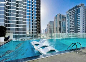 Apartment - Stayshort - 2 Bed in Business Bay Sleeps 4 With Balcony (Dubai)