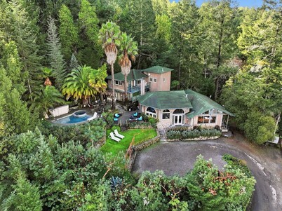 Adventure Alexander Valley Lodge With Pool & Hot Tub 6 Bedroom Villa