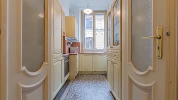 Appartamento Basic, balcone | Cucina privata