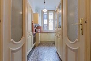 Appartamento Basic, balcone | Cucina privata