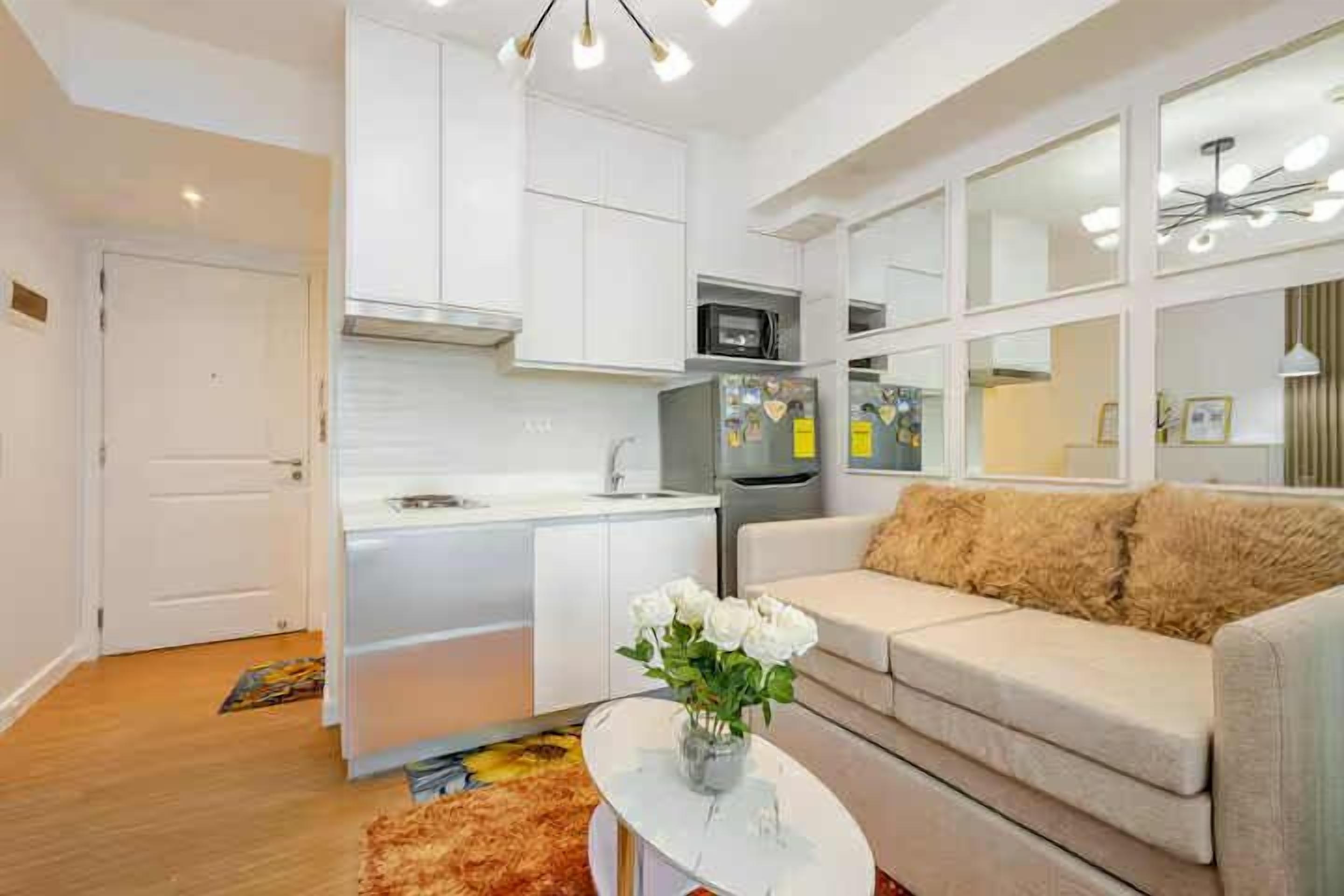 行政公寓, 阳台, 城市景观 | 私人厨房