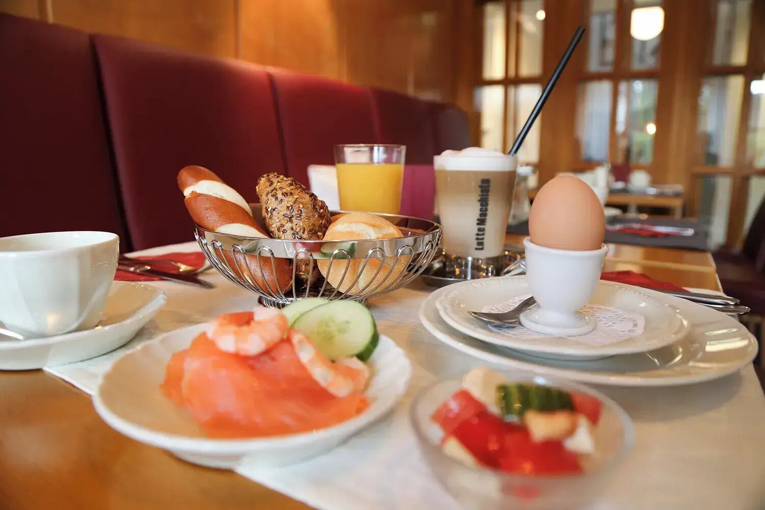 Daily buffet breakfast (EUR 15 per person)