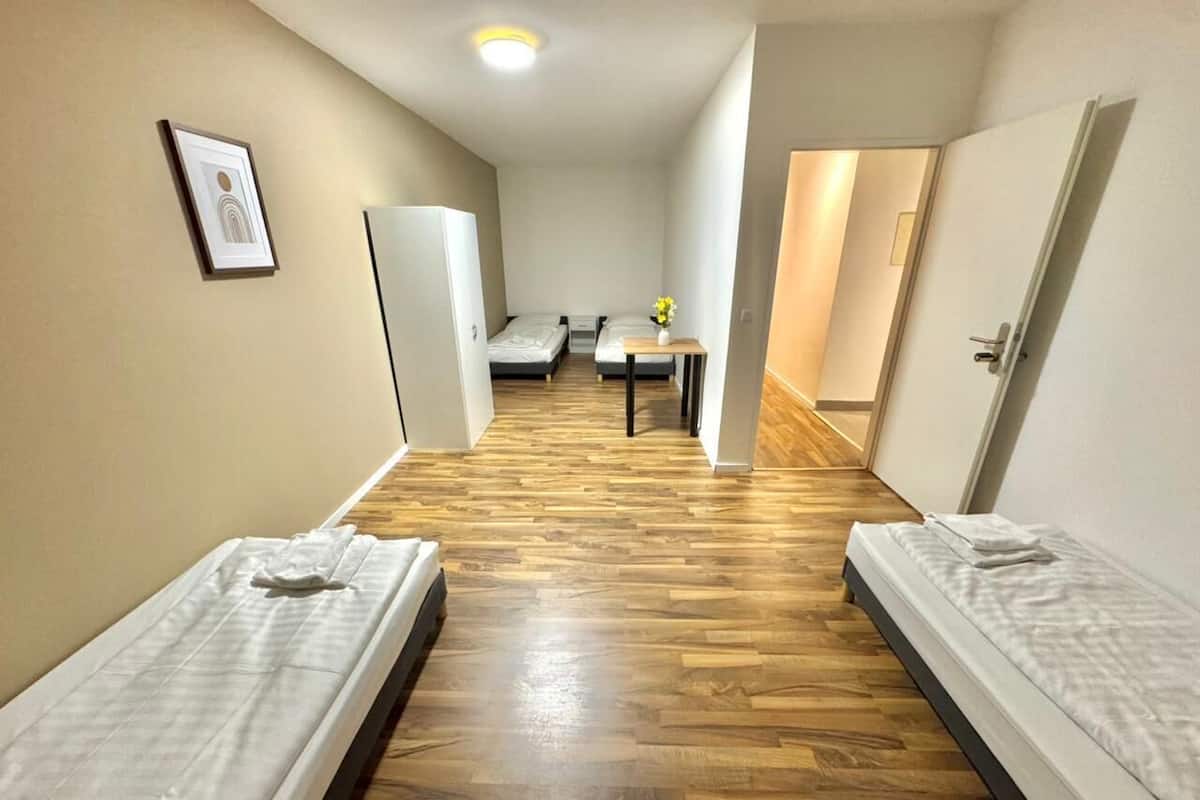 Desk, laptop workspace, iron/ironing board, free WiFi