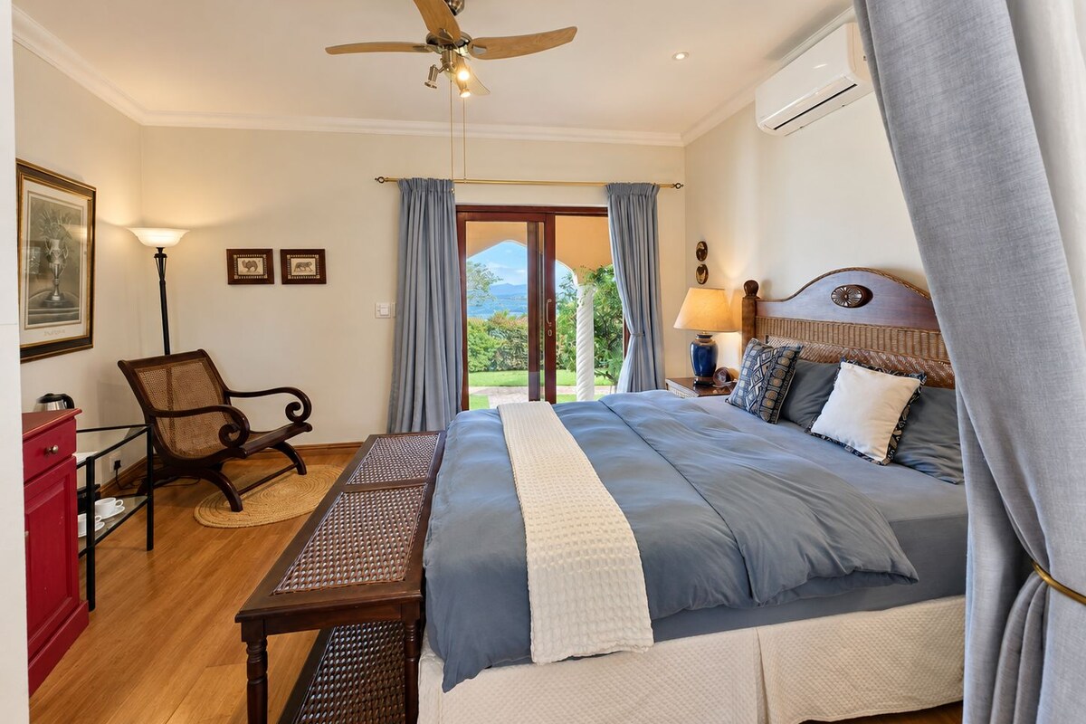 Deluxe-Doppelzimmer, Terrasse, Meerblick