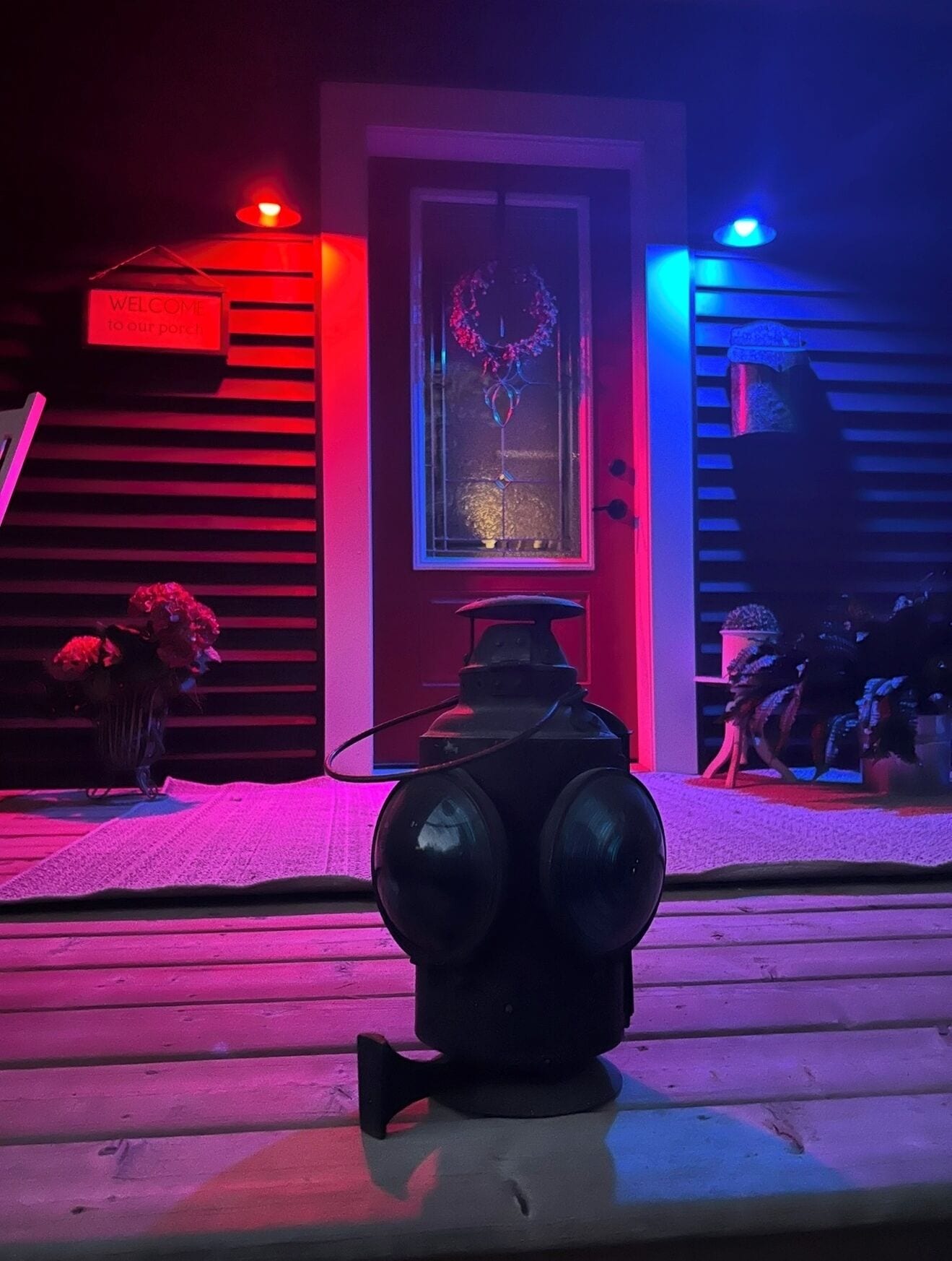 Front of property - evening/night