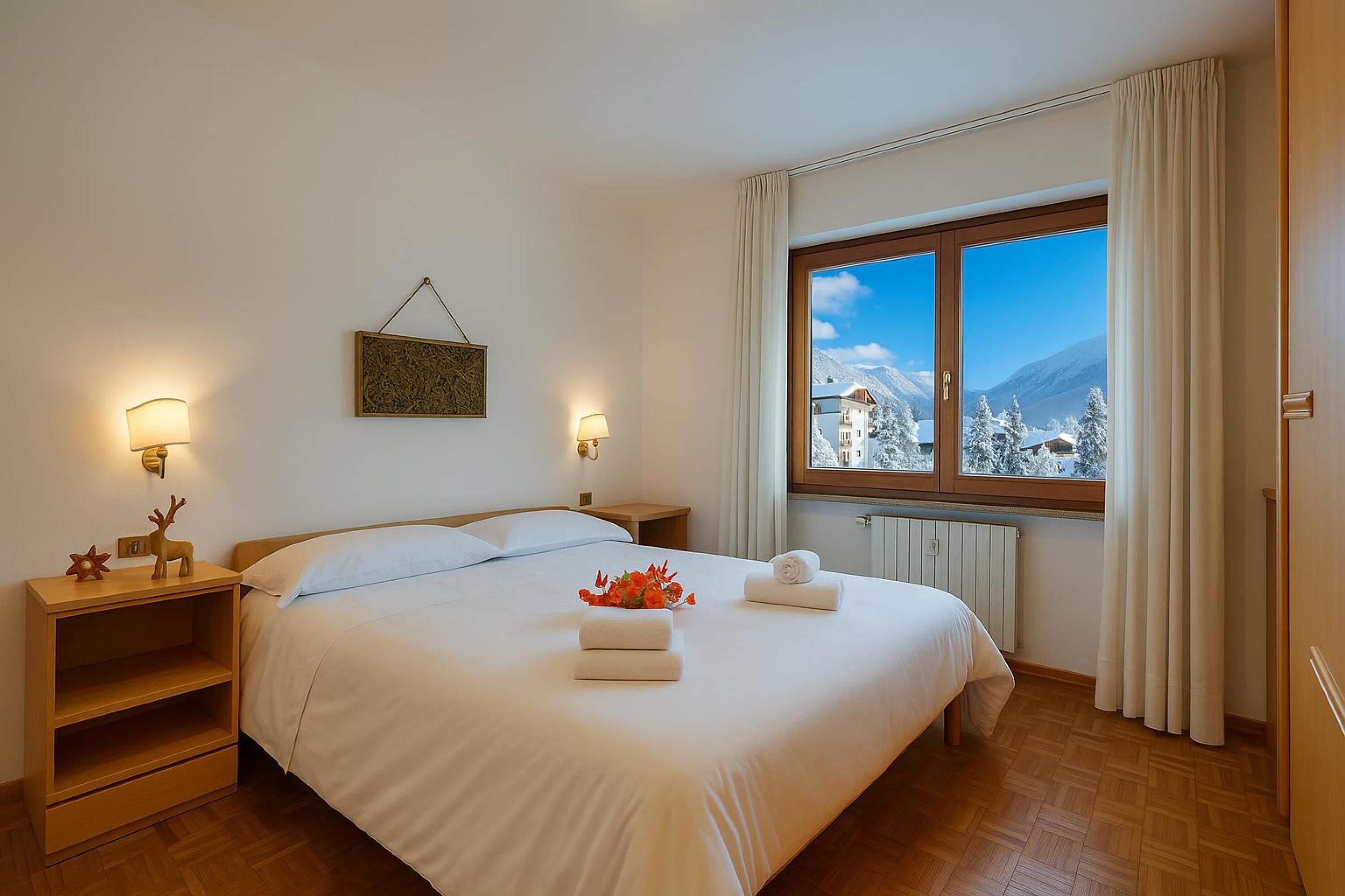 2 habitaciones, wifi gratis y ropa de cama 