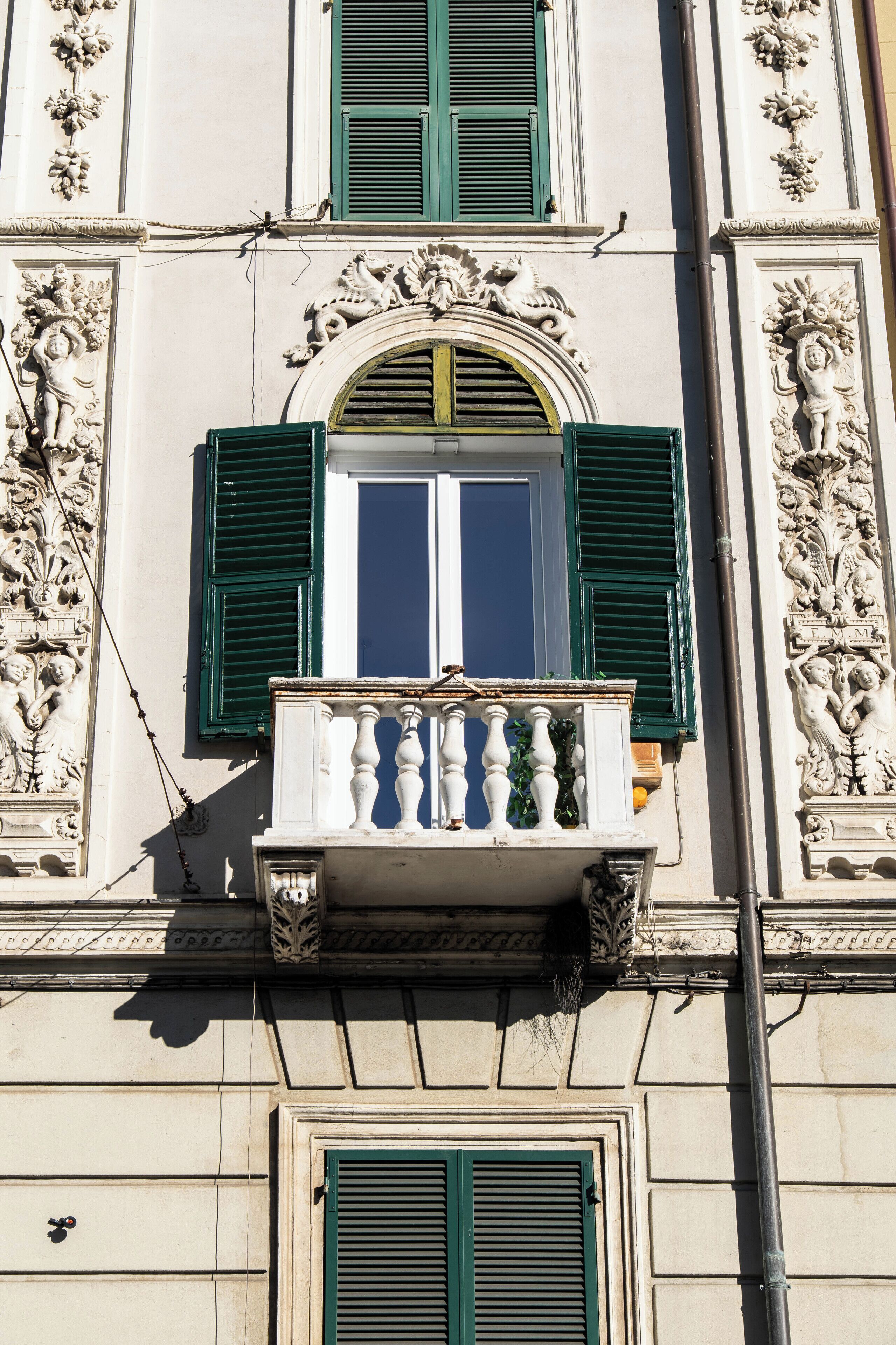 Fassade der Unterkunft