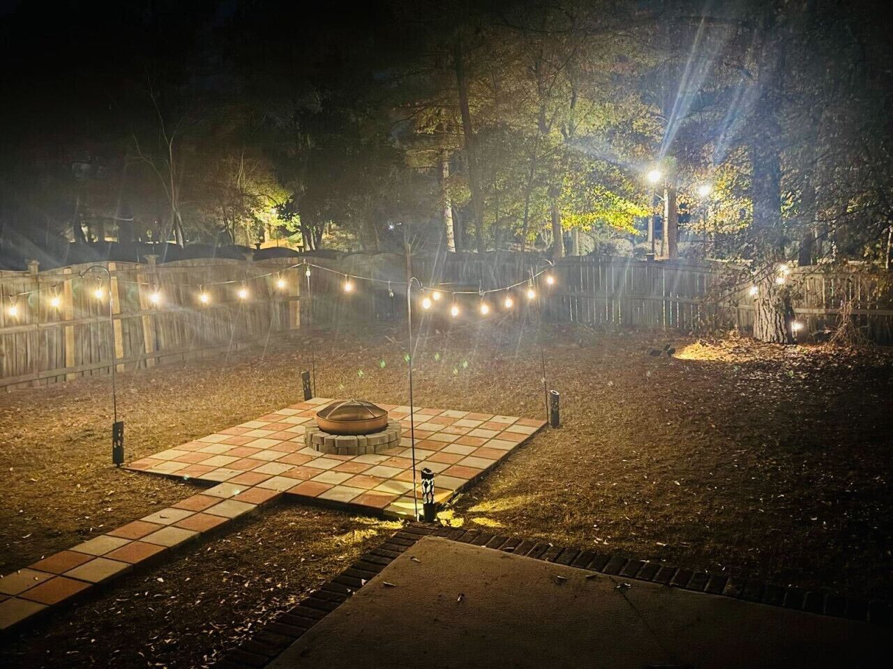 Overnattingsstedets uteområder