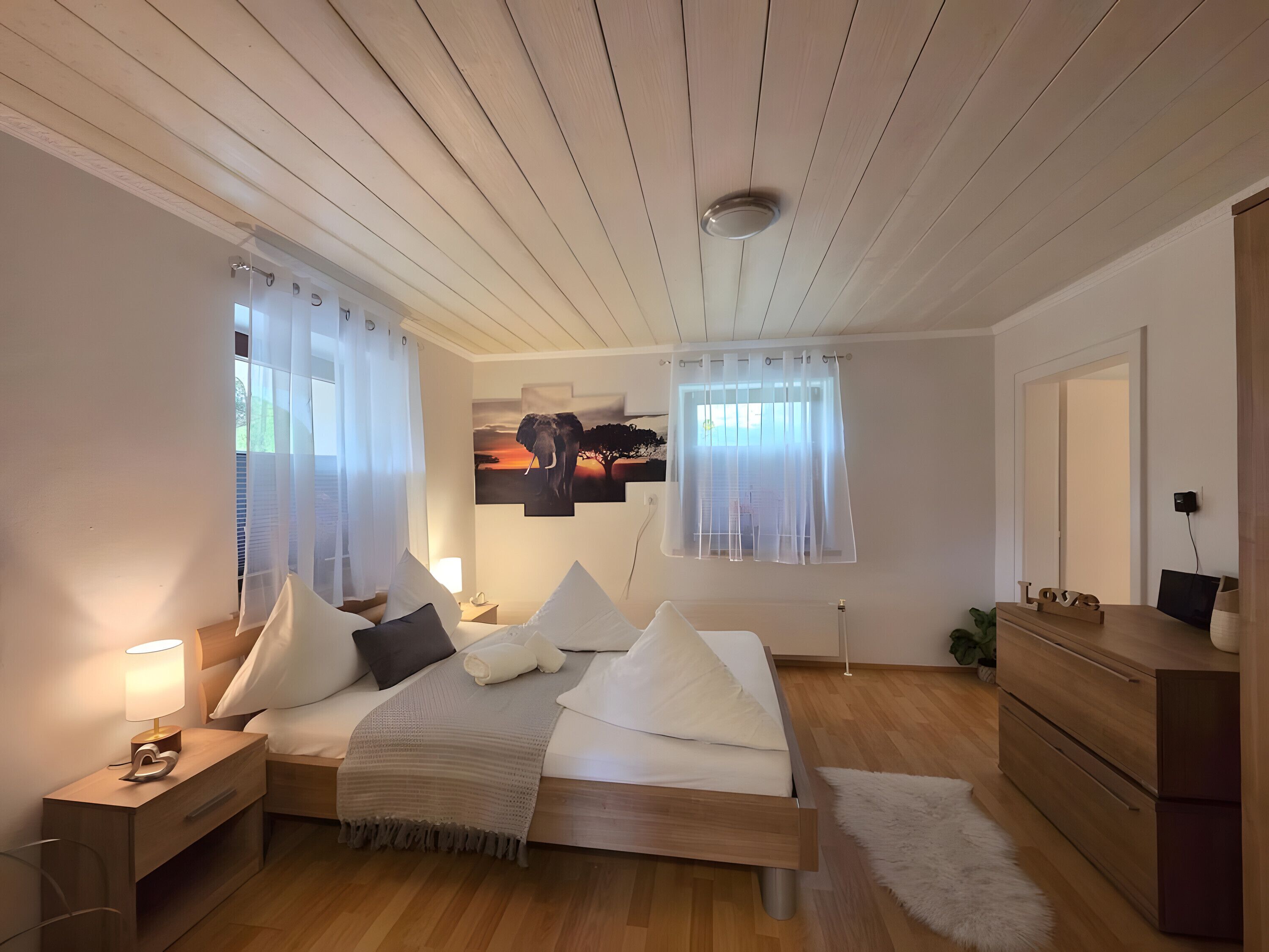 2 Schlafzimmer, Bügeleisen/Bügelbrett, WLAN, Bettwäsche