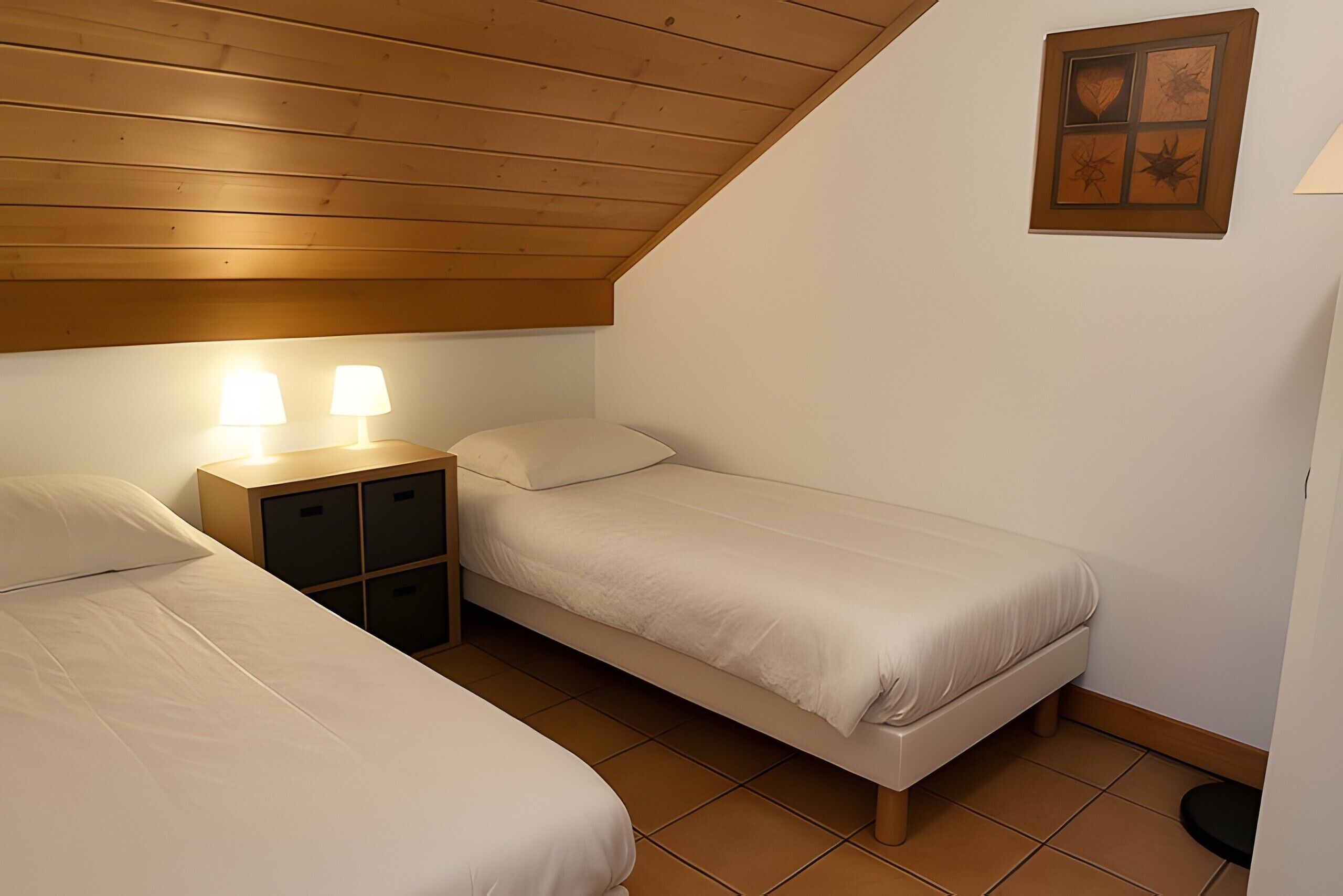 3 makuuhuonetta, Wi-Fi, vuodevaatteet