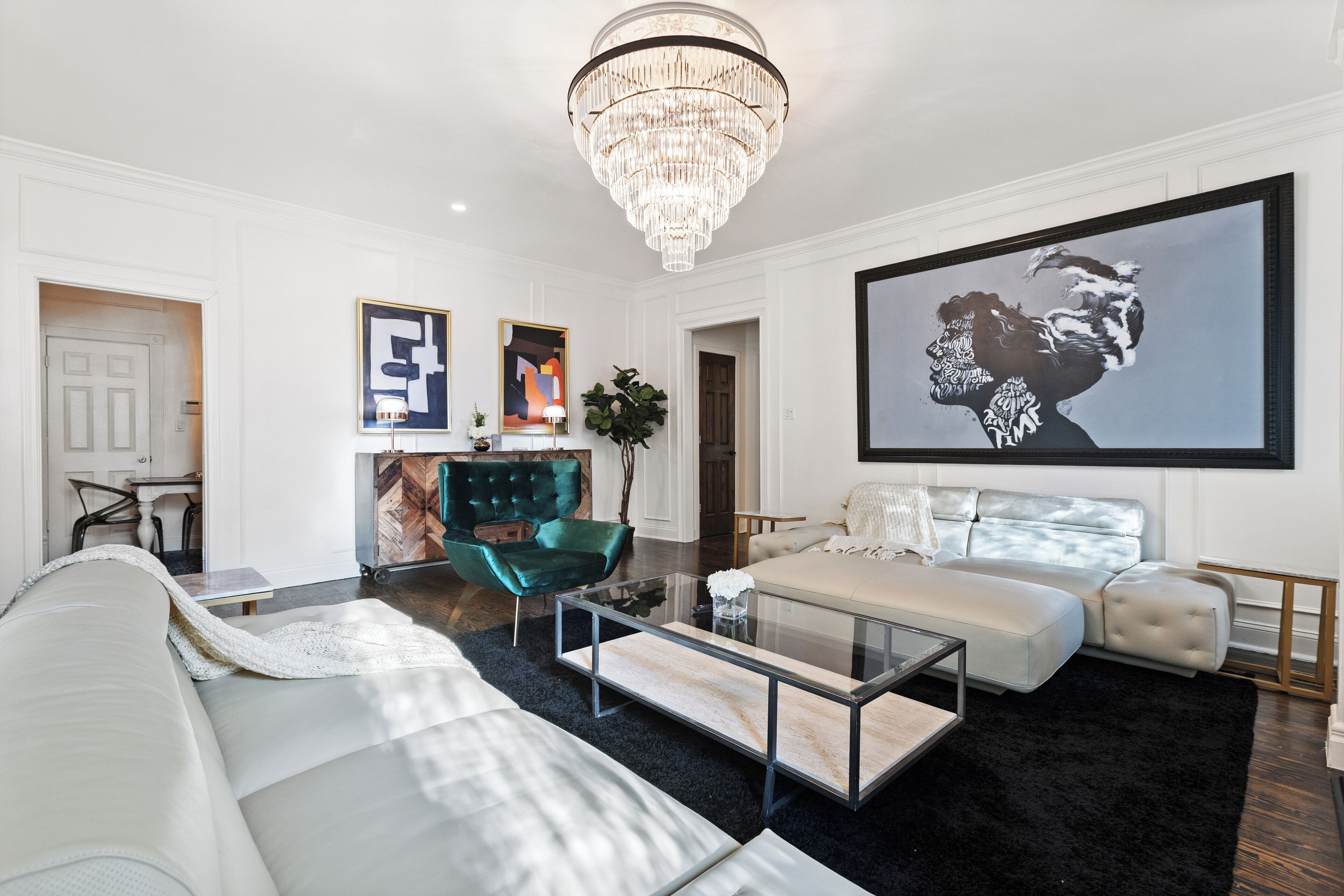 Smart TV, fireplace, offices
