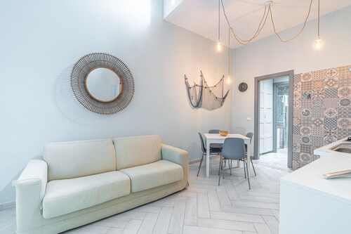 Apartment 'Blue House - Erdgeschoss' mit WLAN und Klimaanlage