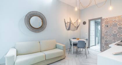 Apartment 'Blue House - Erdgeschoss' mit WLAN und Klimaanlage