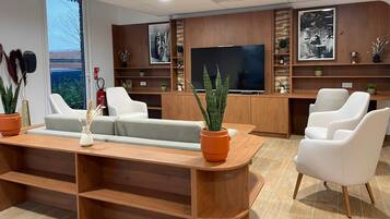 Sala de estar en el lobby