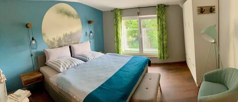 2 makuuhuonetta, Wi-Fi, vuodevaatteet