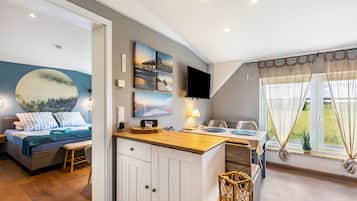 2 slaapkamers, wifi, beddengoed