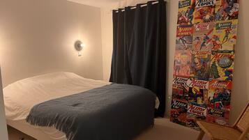 3 chambres, draps fournis