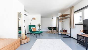 Apart Daire, Bahçe Manzaralı | Oturma alanı