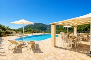 Pool - Villa Socrates - Three Bedroom Villa, Sleeps 6 (Porta)