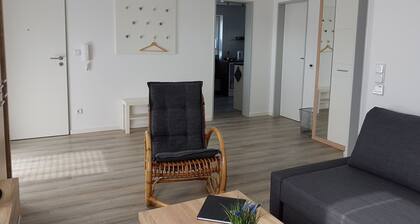 Ferienwohnung "Whg. B Olsberg Blick" mit Bergblick, Gemeinschaftsgarten und WLAN