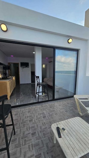 Voorkant van accommodatie