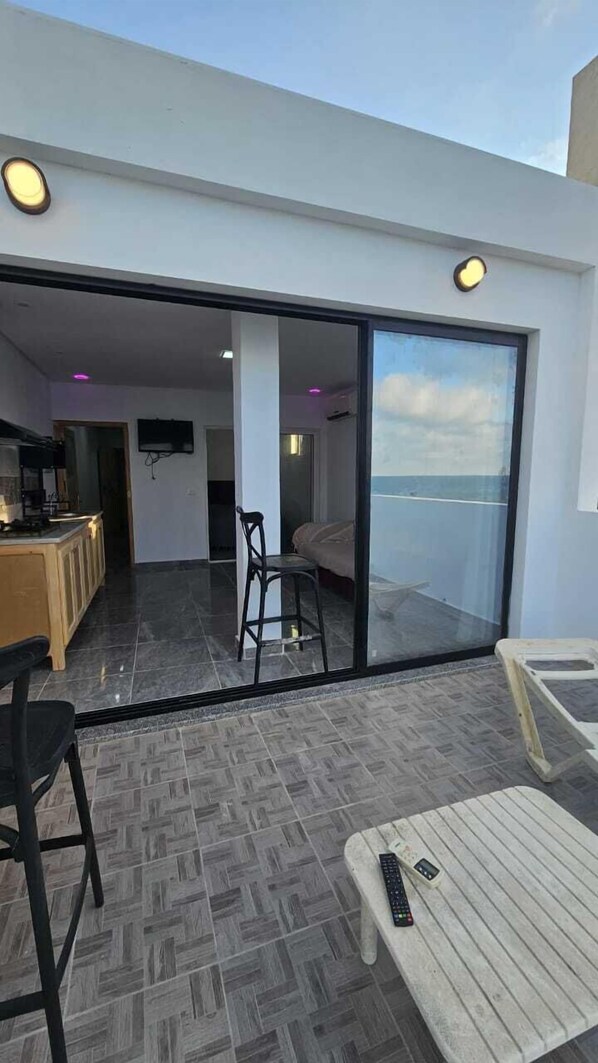 Façade de l’hébergement