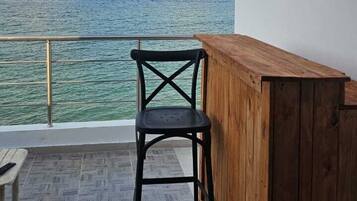 Apartment, Balkon, Meerblick | Blick vom Balkon