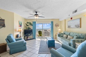 Condo, várias camas (Tradewinds 1106 - Austin Family Retre) | Área de estar