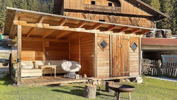 Àrea exterior de l'allotjament