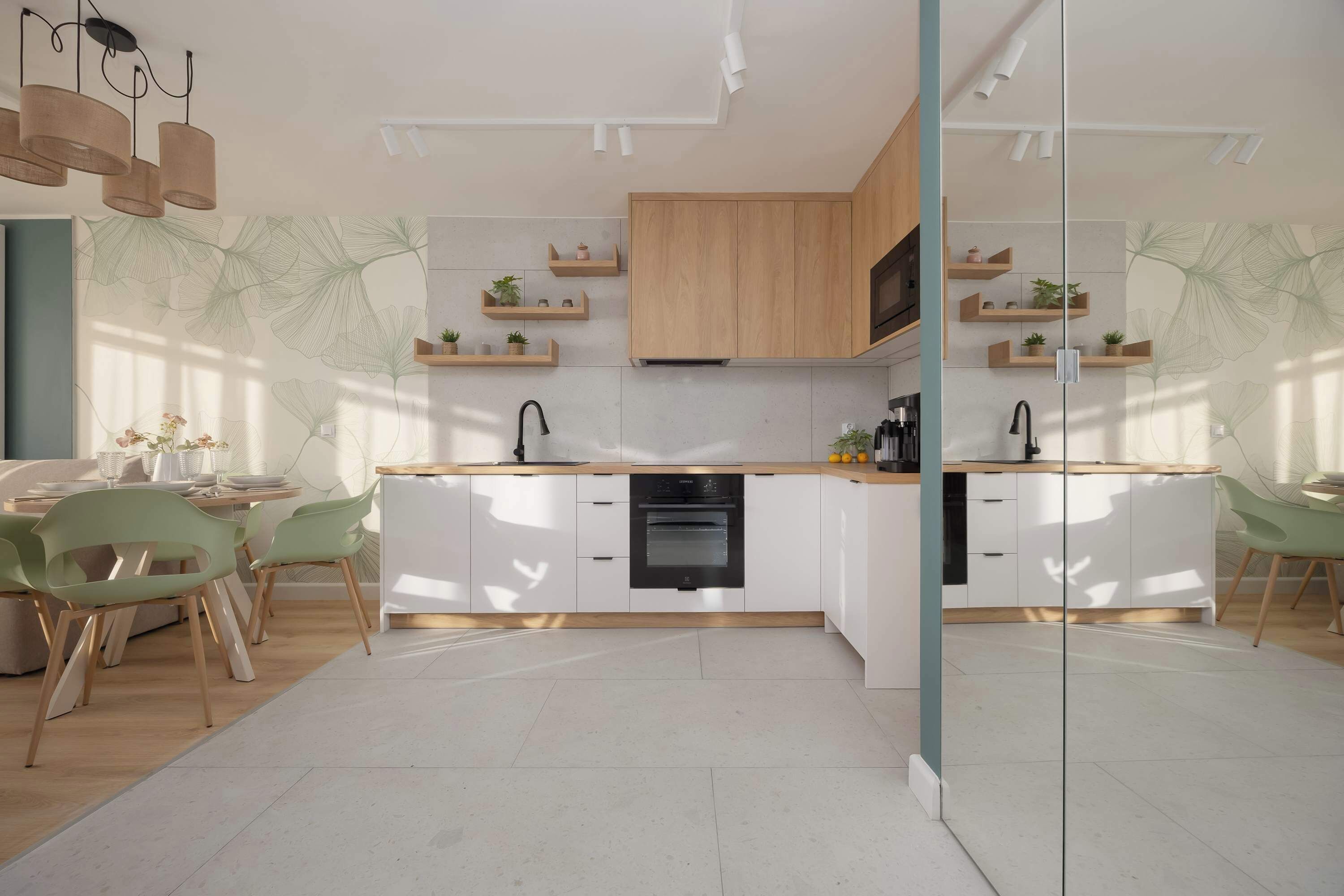 ثلاجة، ميكروويف، فرن، موقد طهي مسطح