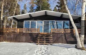Exterior - Cozy, Clean Lakefront Cabin on Emma Lake (Christopher Lake)