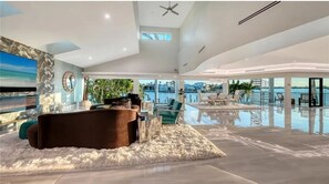 Interior - NEW! Bayfront Oasis with Pool, Dock & Sunset Views – Minutes to Siesta Key! (Sarasota)
