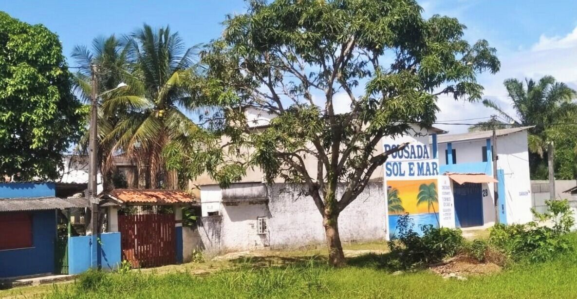 Façana frontal de l'allotjament