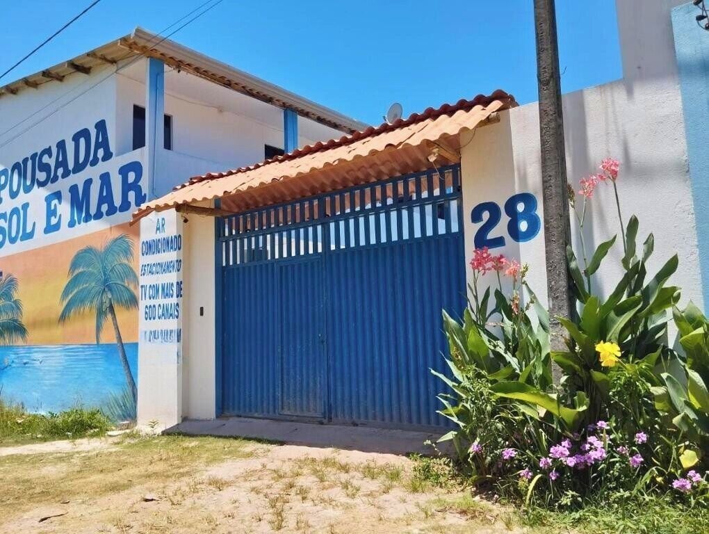 Façana frontal de l'allotjament