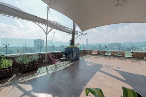 Rooftop terrace