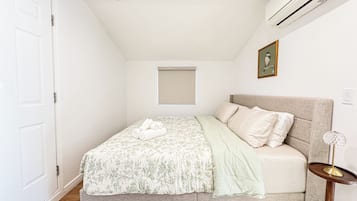 1 dormitorio, tabla de planchar con plancha, wifi gratis y ropa de cama
