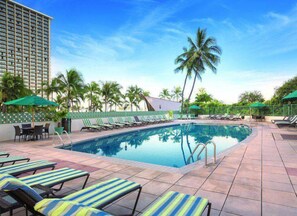 Pool - 13th Fl Ilikai 2 BDRM Condo | King | AC | Marina View (Honolulu)