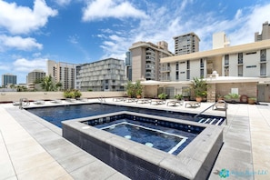 Pool - 7th Fl Aloha Lani  | Lanai | AC | Parking | Pool (Honolulu)