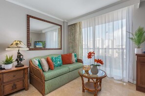 TV - 15th Fl Luana Waikiki Studio | City & Mountain Views | Pool | Balcony (Honolulu)