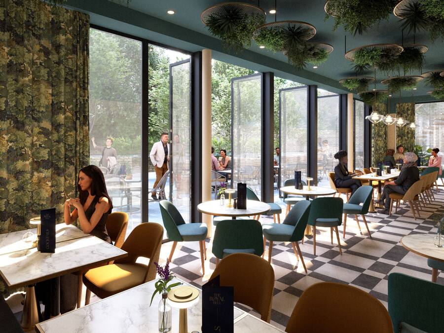 2 restaurants, servant le déjeuner et le dîner; cuisine britannique