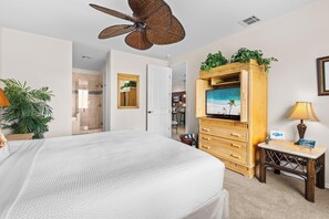 2 bedrooms, laptop workspace, iron/ironing board, bed sheets - Fairway Villas Waikoloa Resort by KBM (Waikoloa)