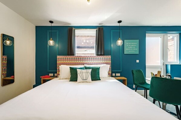 1 間睡房、可攜式嬰兒床、Wi-Fi、床單