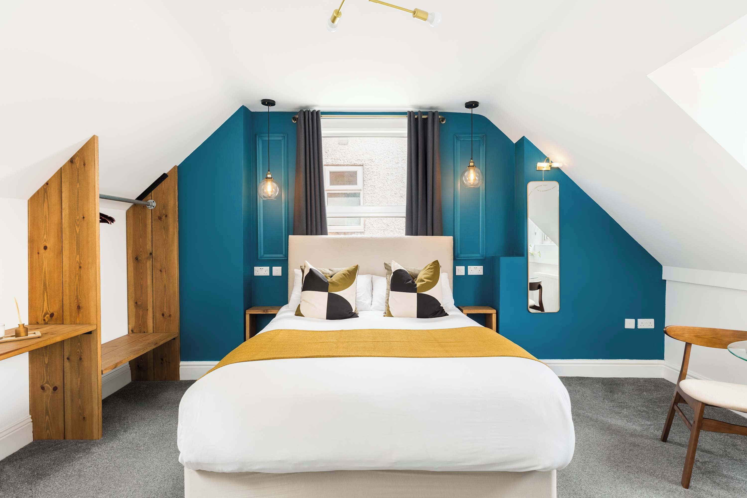 1 soverom, skrivebord, wi-fi og sengetøy