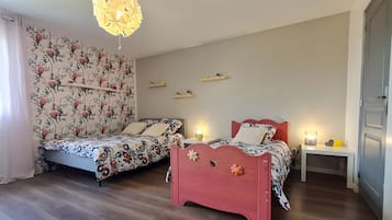 5 chambres, Wi-Fi, draps fournis