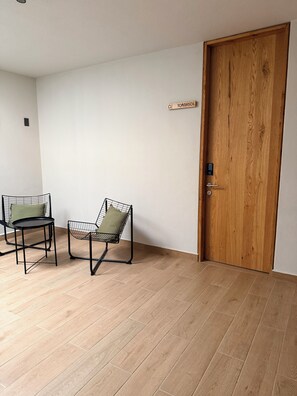 Comfort-Haus, Terrasse, Gartenblick | Wohnbereich