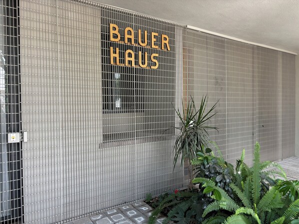 Fassade der Unterkunft
