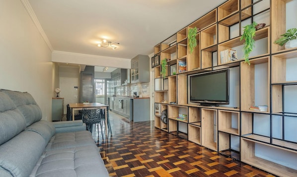 Basic Apartment | Living area - 3BR Fully Equipped apt in Floripa Dma0901 (Florianópolis)