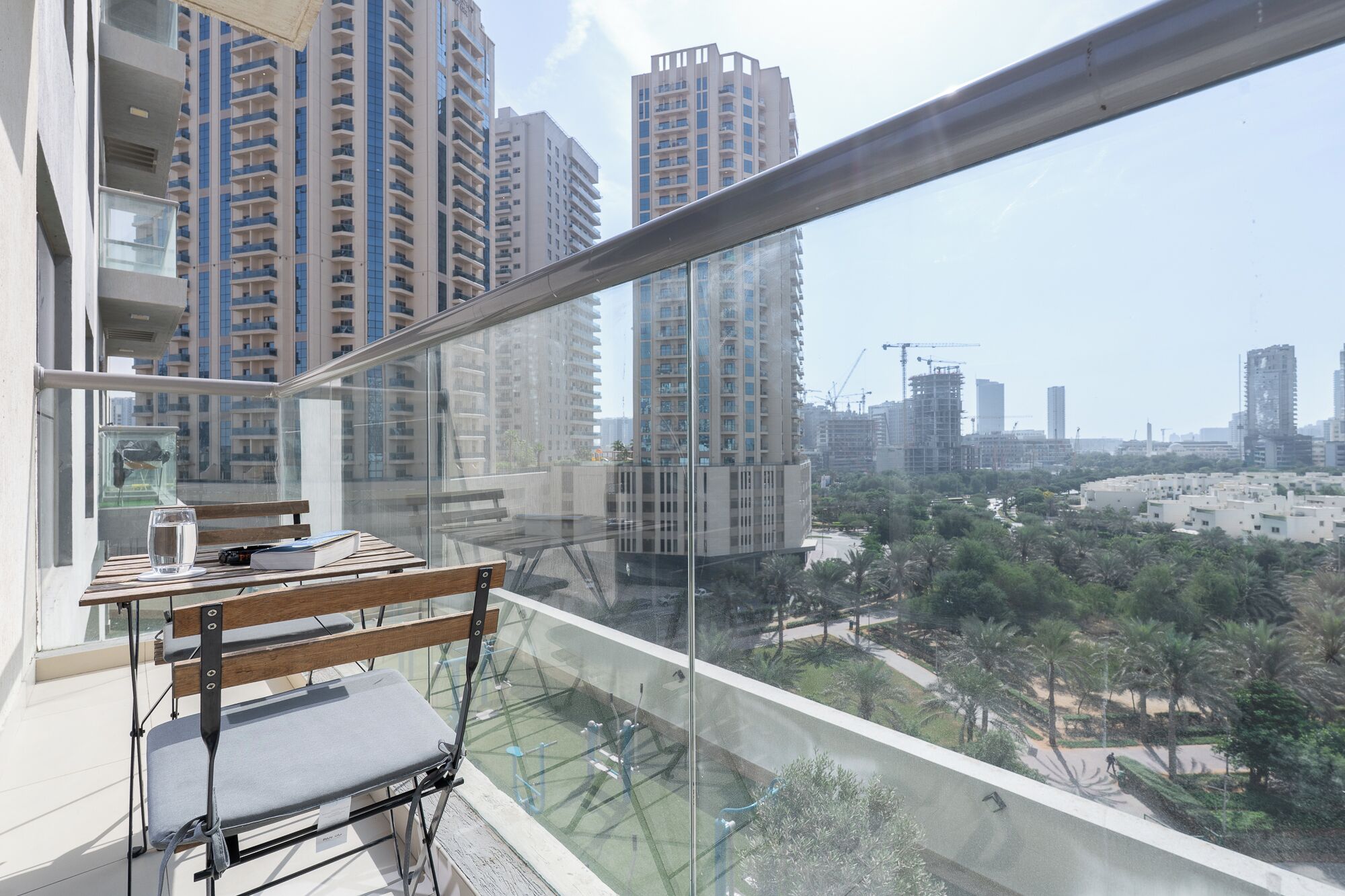 Luxury Apartment, Balcony, City View | Balcony view