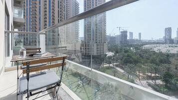 Luxury Apartment, Balcony, City View | Balcony view